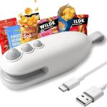 Mini Sealing Machine, Packet Sealer Machine, for Food, Snacks, Chips, Fresh Storage
