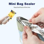 Mini Sealing Machine, Packet Sealer Machine, for Food, Snacks, Chips, Fresh Storage