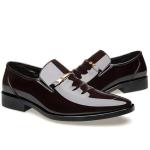 Mens 9564 Centrino Men Glossy Formal Shoes |Slip-On Design with Cushioned Insole for Comfort