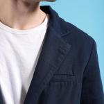 Men's Navy Slim Blazer