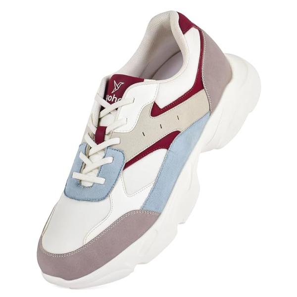 Soleman Men’s Stylish Chunky Color-Blocked Slip-On Sneakers (SoS) | Shoes for Men Sneakers