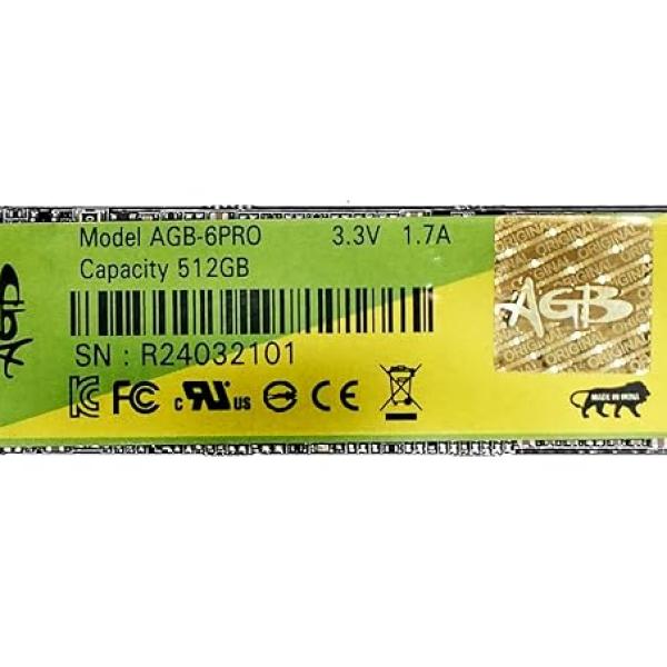 512 GB M.2 SATA TLC (2280) Speed Upto 575 MB/S Internal Solid State Drive (SSD)