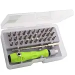 32 in 1 Interchangeble Multipurpose Mini Screwdriver Set Magnetic Slot Wrench Bits Repair Tools Kit