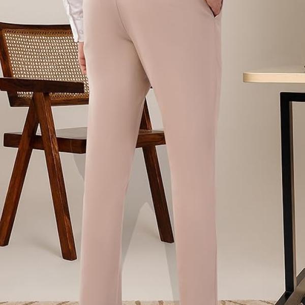 Premium 4-Way Comfort Stretch Formal Trousers
