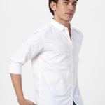 Men's Cotton Full Sleeve Regular Fit Casual Solid Shirt