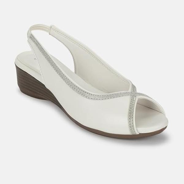 Women's Open Toe Block Heel Metallic Fashion Sandals