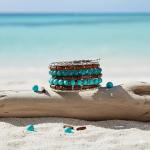 Glass/Wood Multicolor Women Bangle/Bracelet