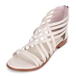 Gladiator Sandals With Zip Closure Flats For Woman And Girls