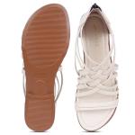 Gladiator Sandals With Zip Closure Flats For Woman And Girls